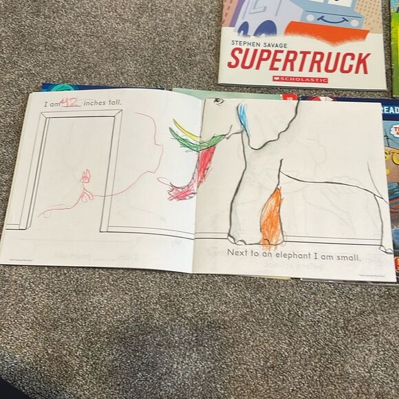 Lot of 9 truck, trains, and car books - Pixar cars, Thomas the Train, go dog go - Picture 8 of 16